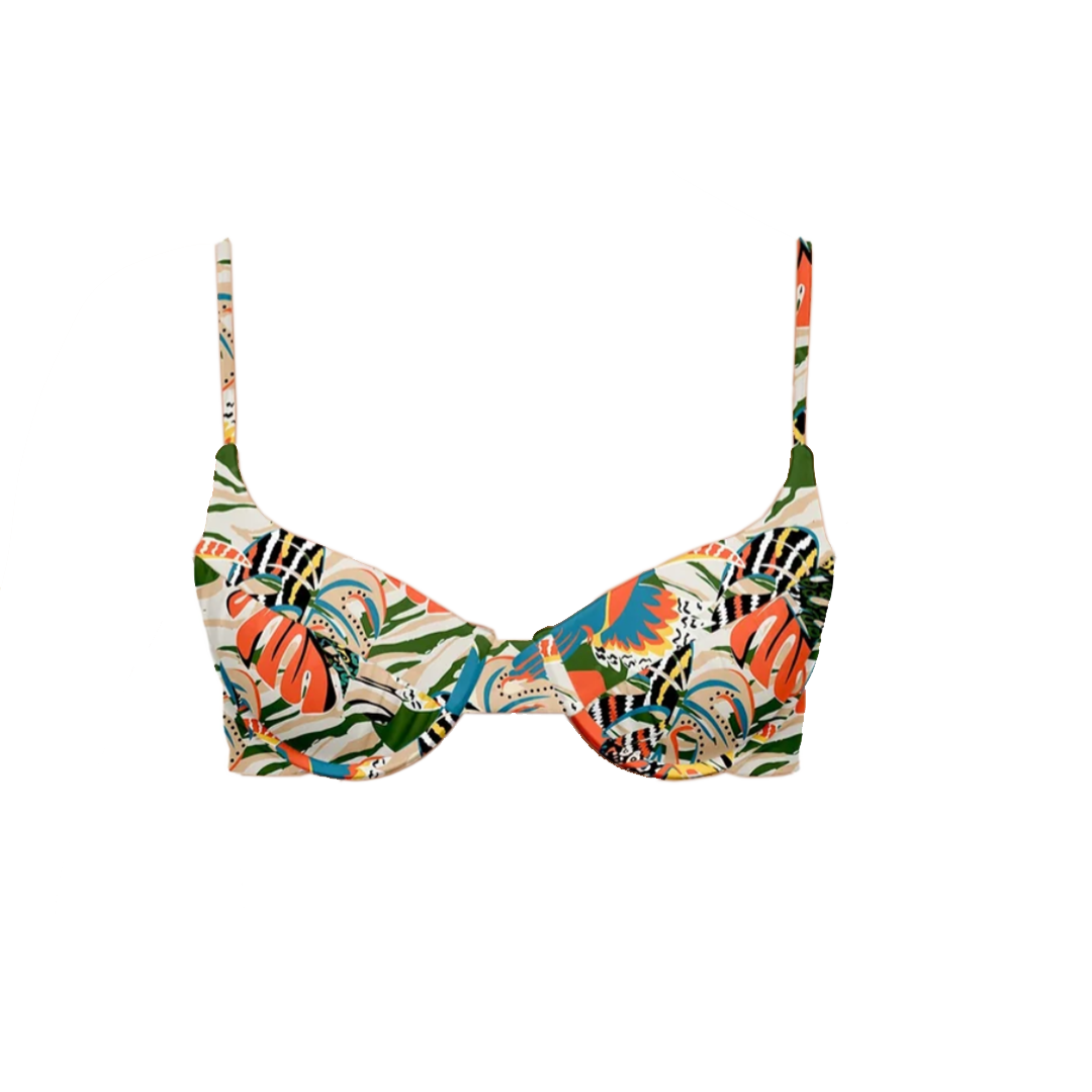 Toucan Bikini Top